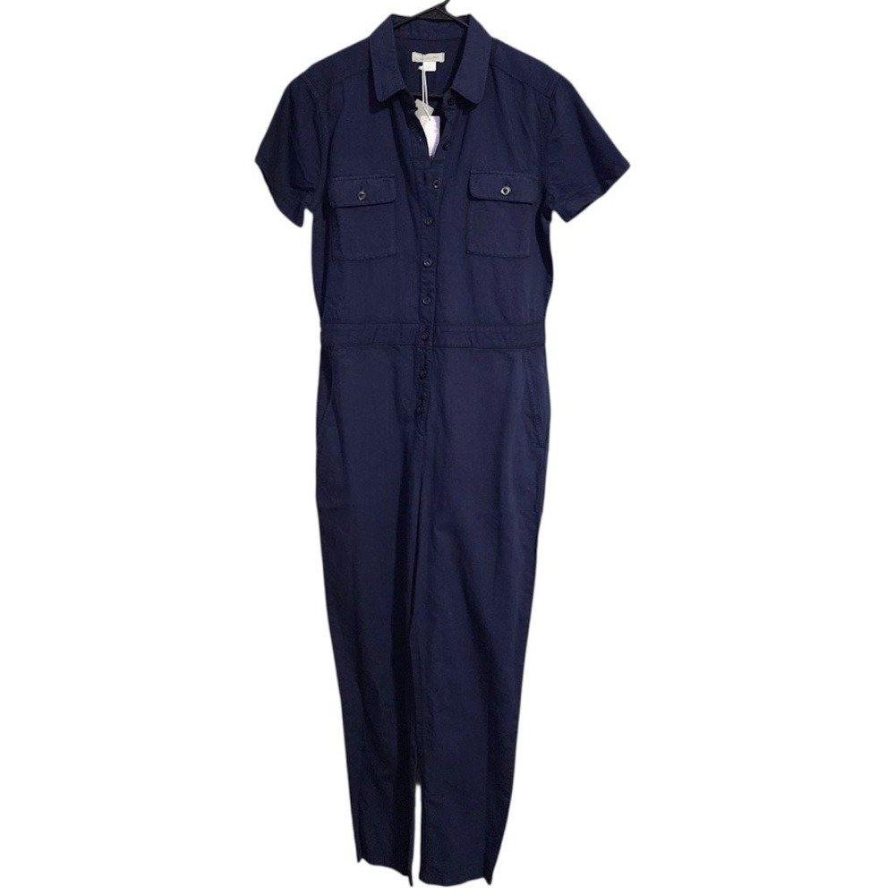 OUTERKNOWN S.E.A. Suit Jumpsuit Navy Short Sleeve‎ Utility Coverall Size S NWT